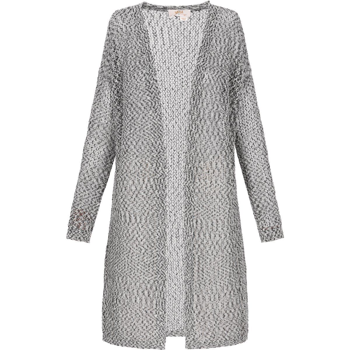 usha Strickjacke Frauen schwarz mehrfarbig