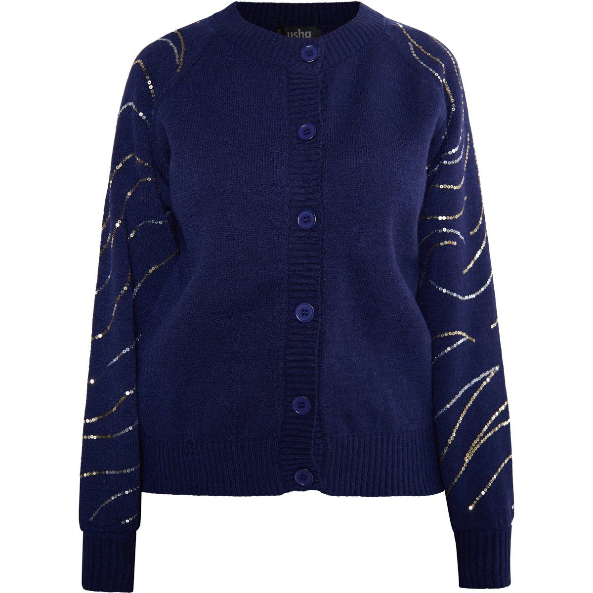 usha Strickcardigan Damen Marine