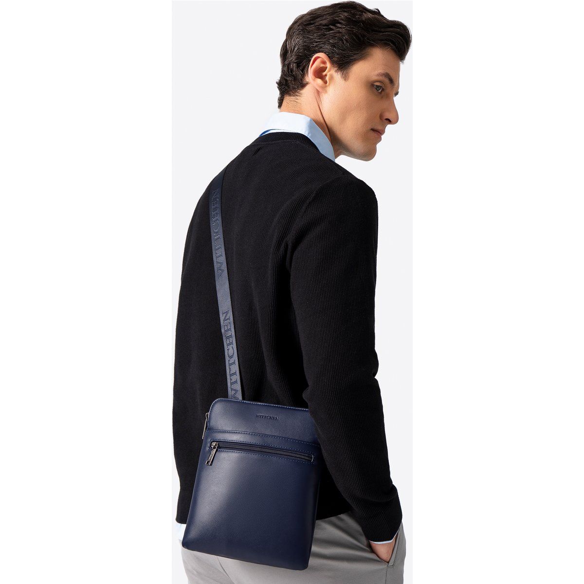 Elegante Umhängetasche aus Kunstleder