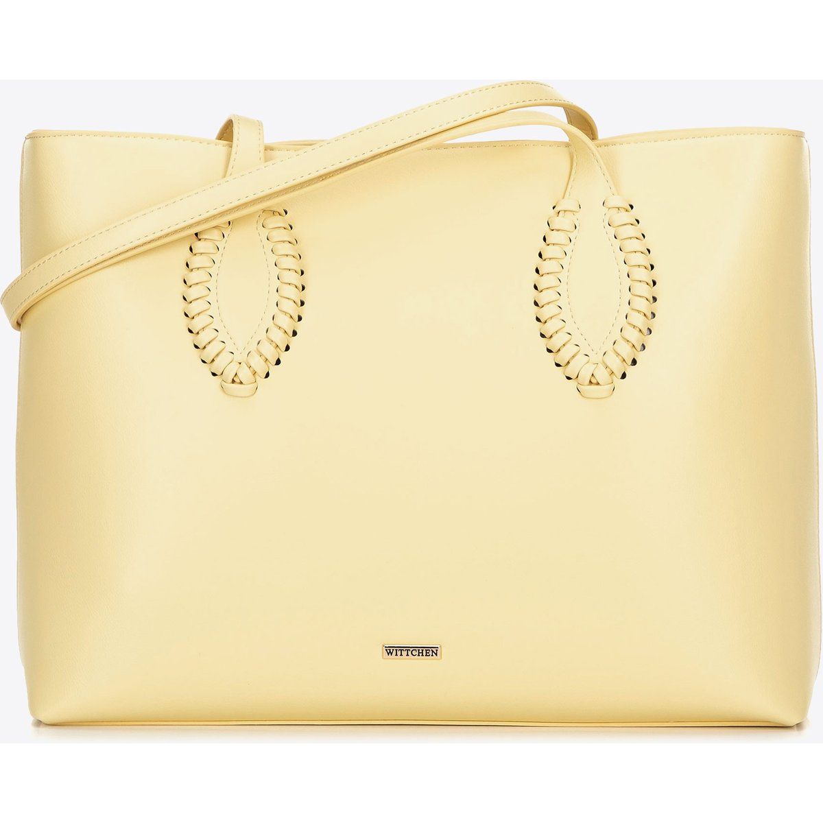 Elegante Shopper-Tasche aus Kunstleder