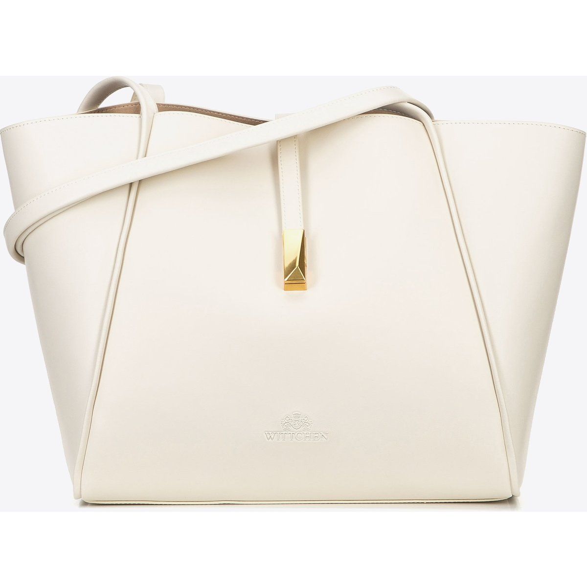 Elegante Leder Shopper Tote Bag