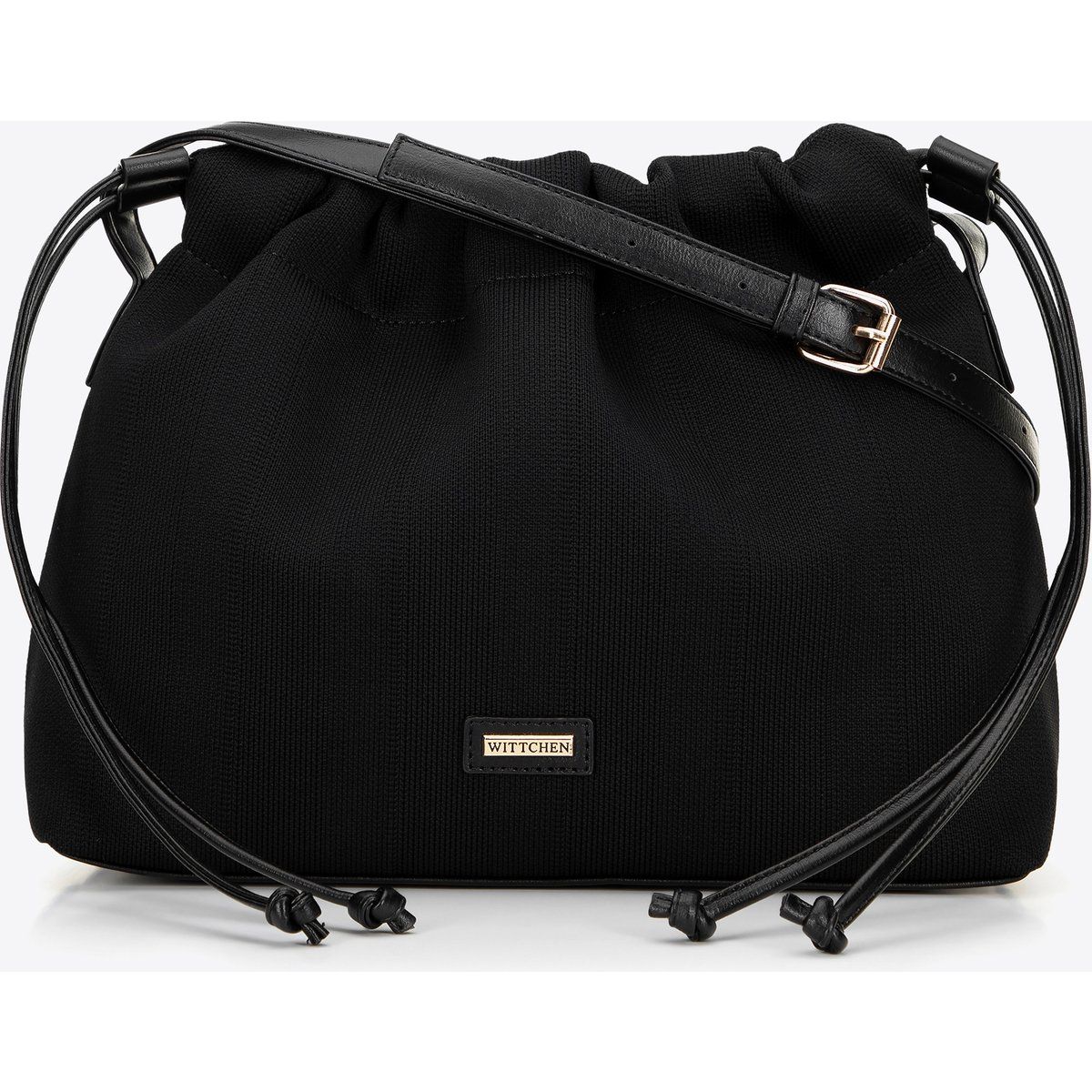 Klassische Beuteltasche mit Kordelzug