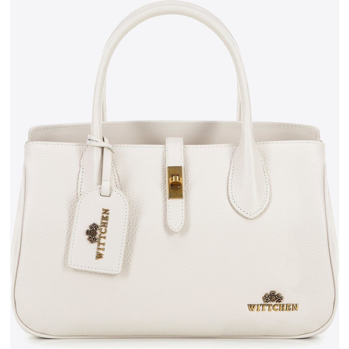 Elegante Ledersatteltasche mit Quaste