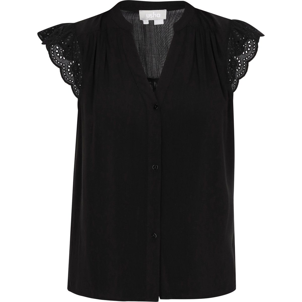 Elegante Damenbluse mit Knopfleiste