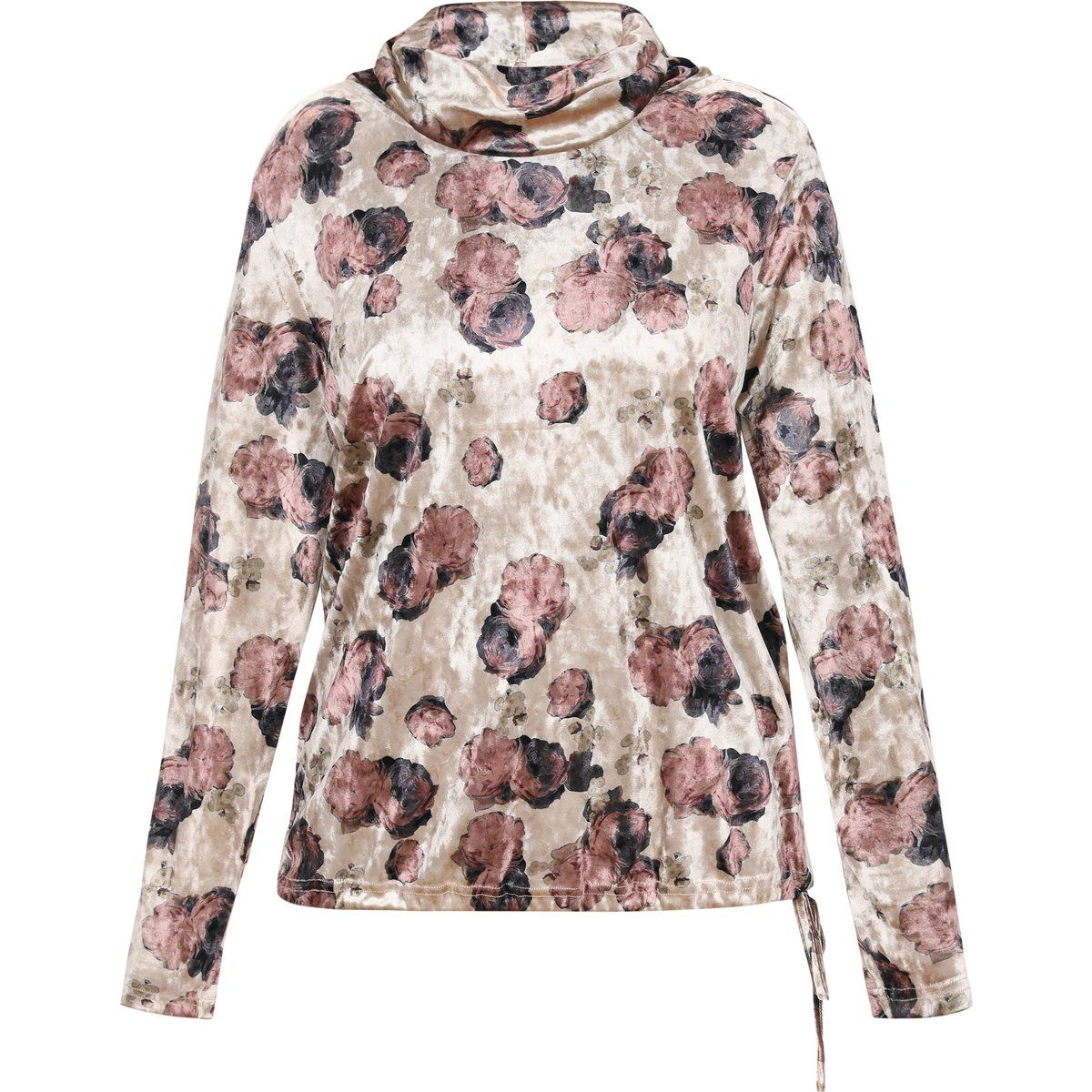 usha Bluse Frauen beige mehrfarbig