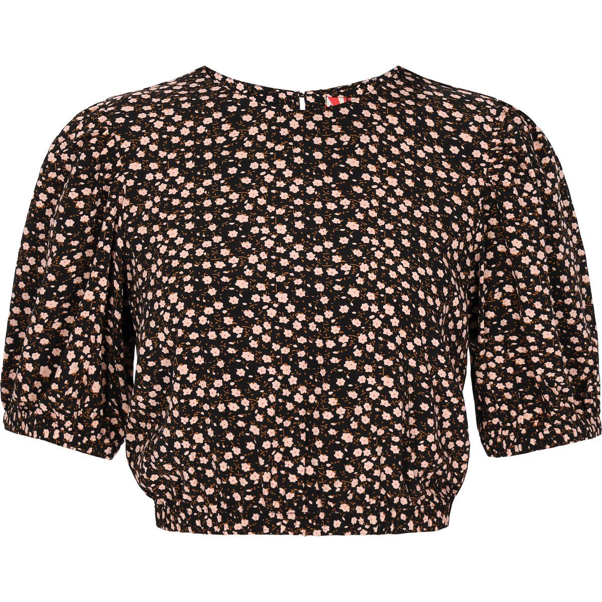 Mymo Bluse Frauen schwarz-weiß