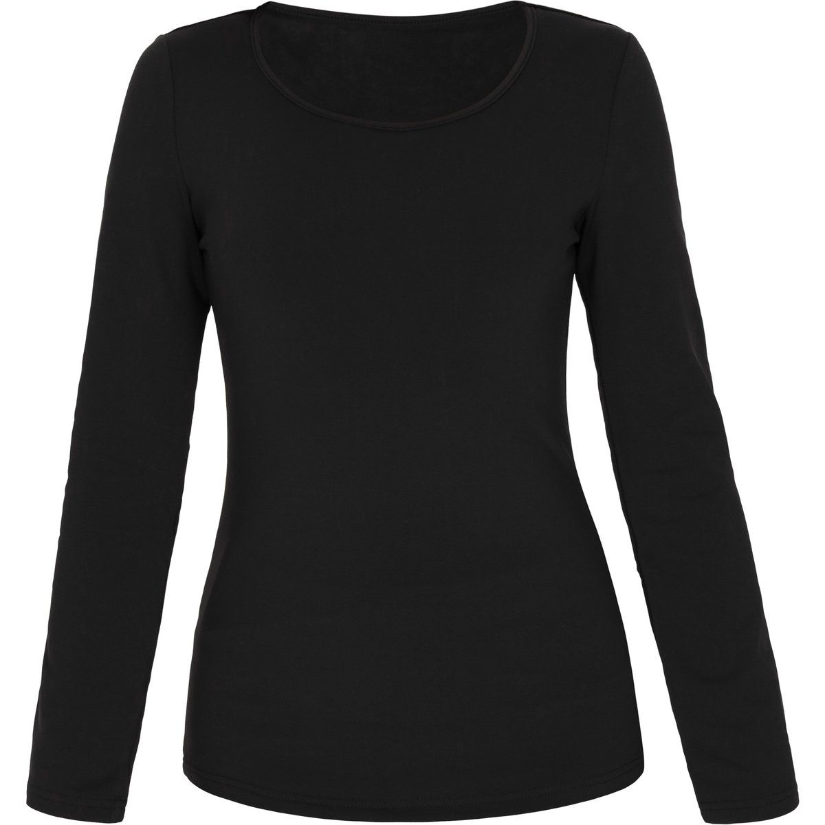 Damen Langarm Basic Oberteil