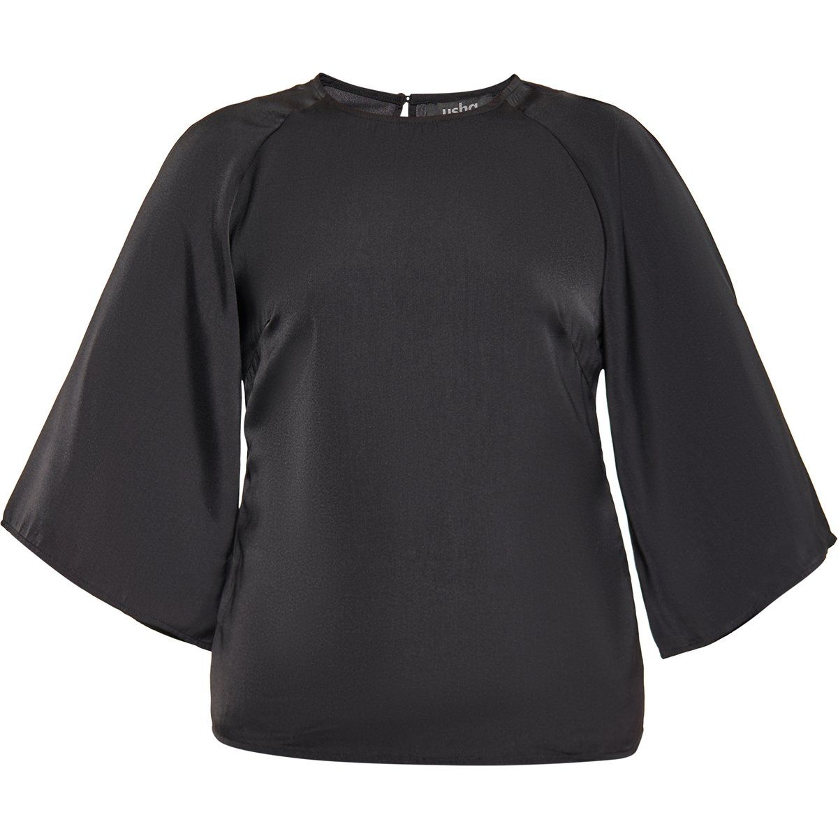 Elegante Bluse mit 3/4-Ärmeln