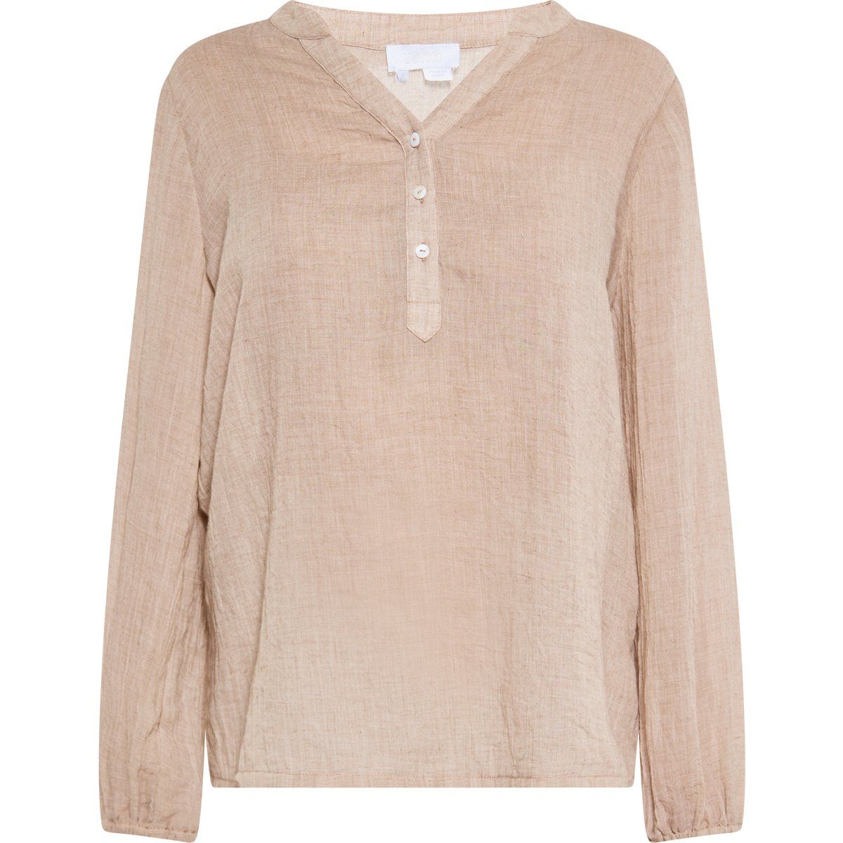 Langärmelige Bluse mit Knopfleiste