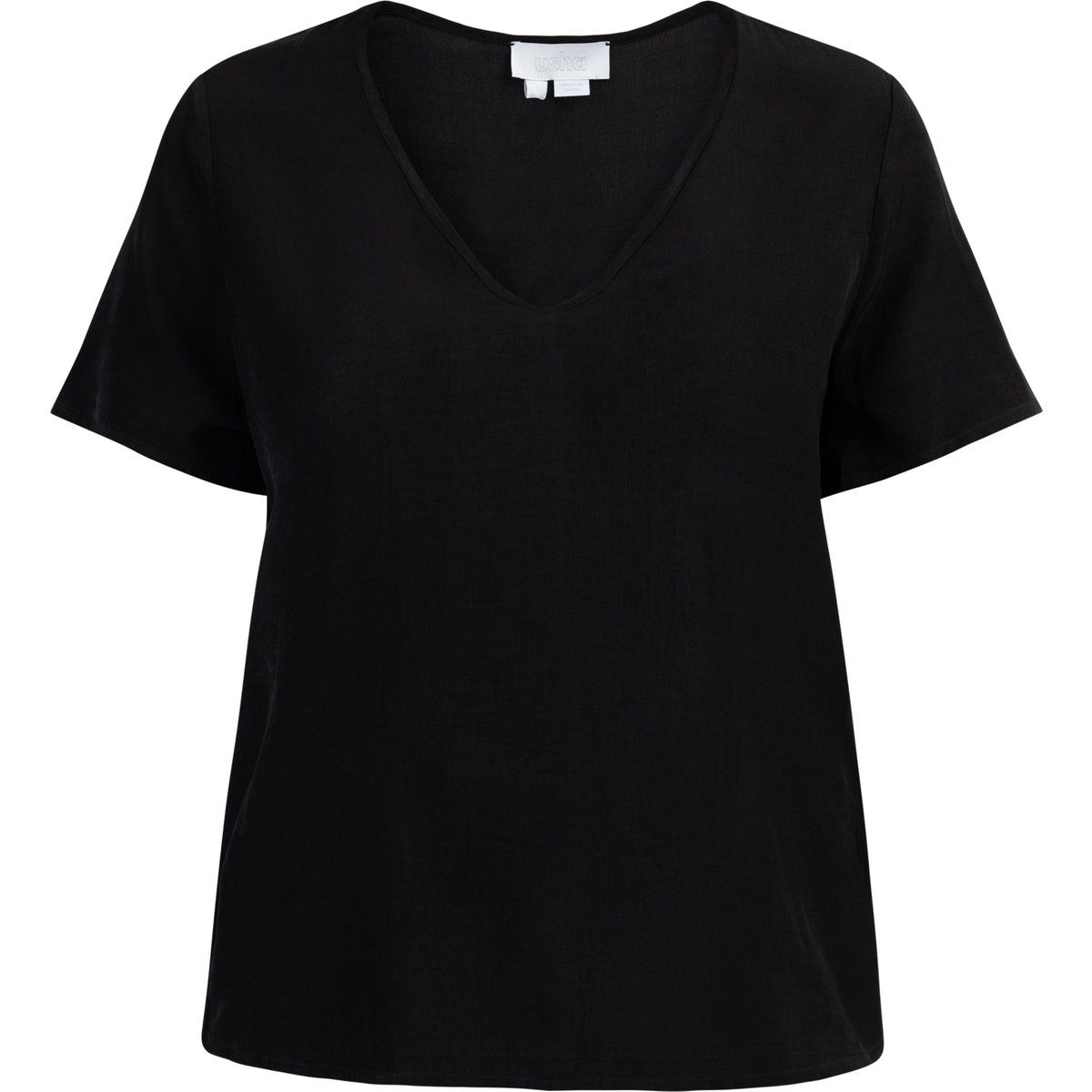 usha Blusenshirt Damen schwarz