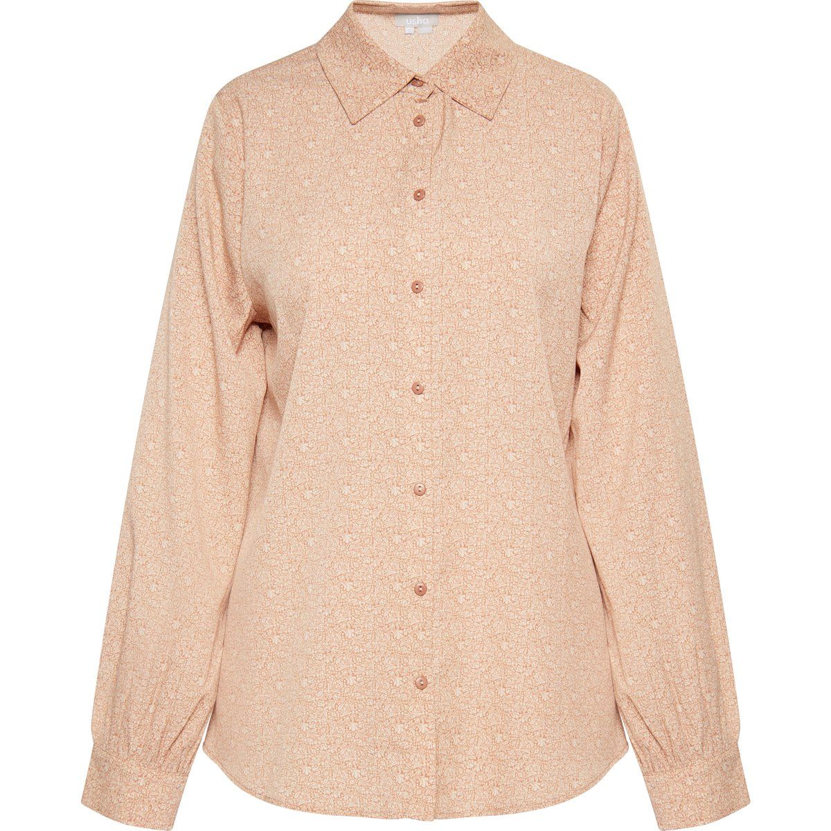 usha Bluse Damen braunbeige