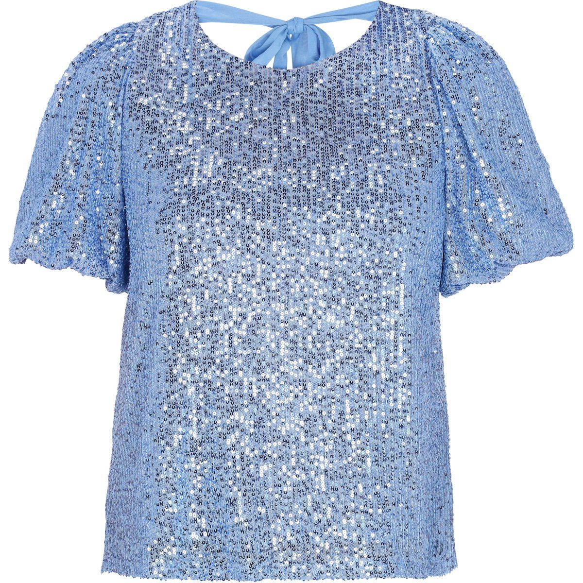 Faina Bluse Frauen hellblau