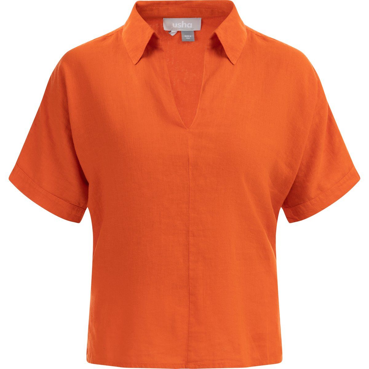 usha Blusenshirt Damen orange