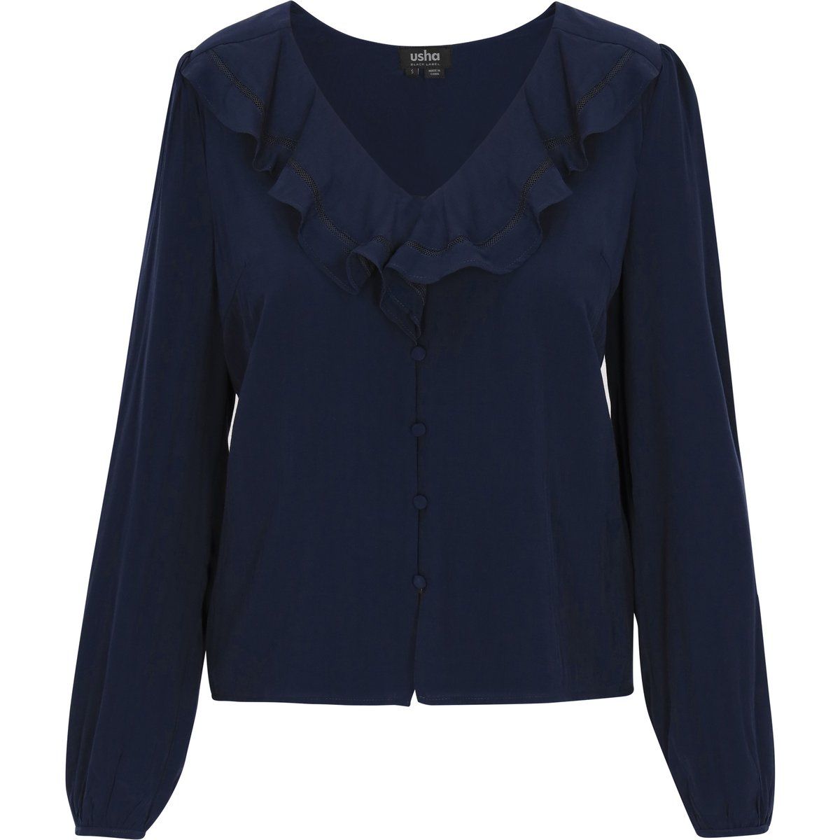 usha Bluse Frauen Marine
