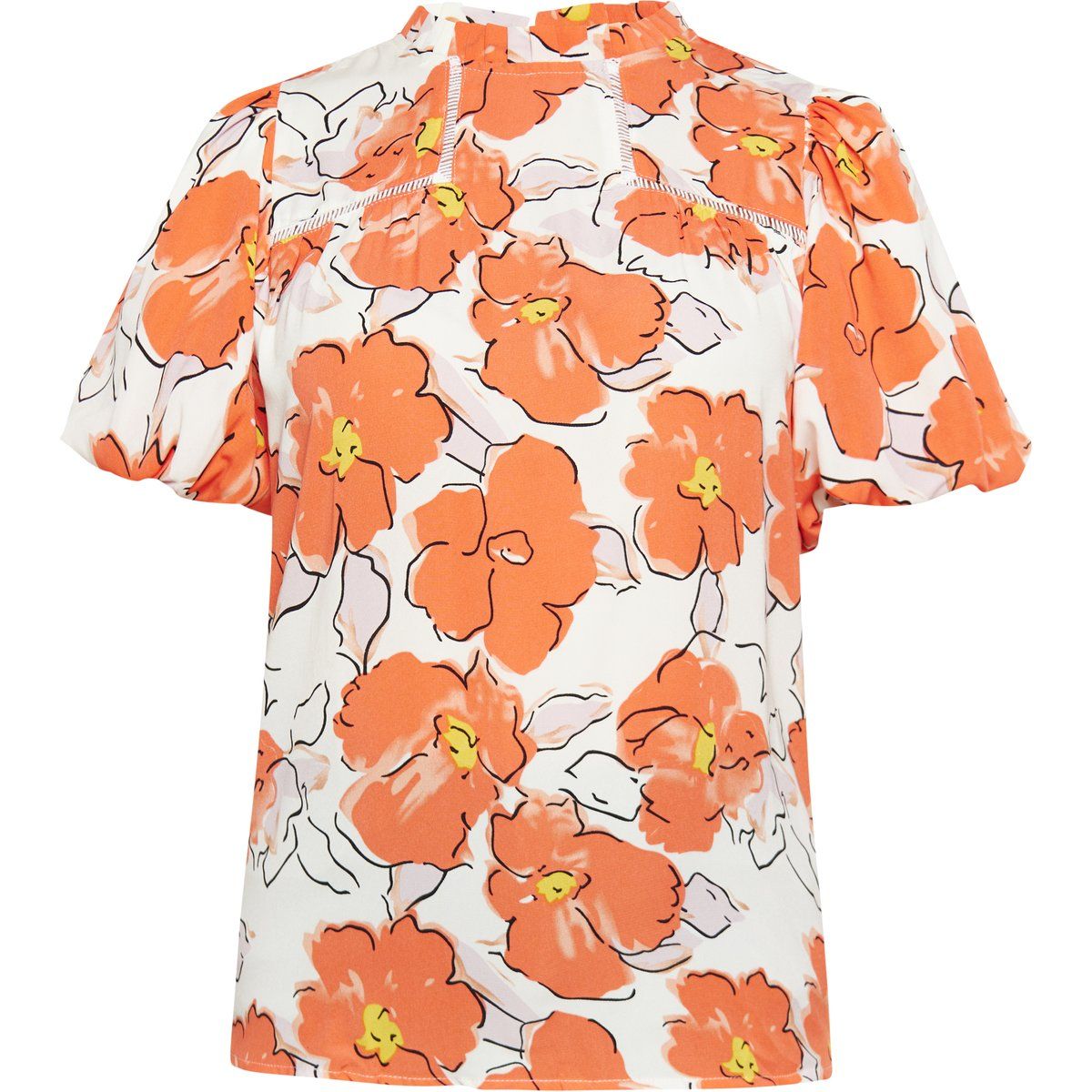 usha Bluse Frauen orange