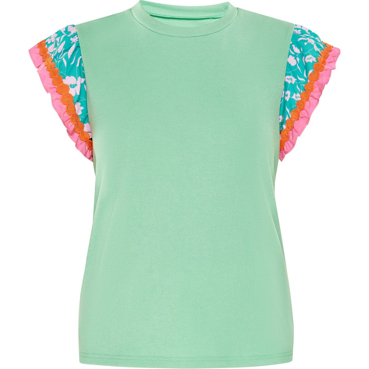 usha Bluse Frauen hellgrün