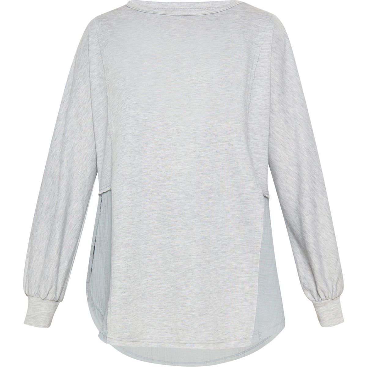 usha Bluse Frauen mittelgrau