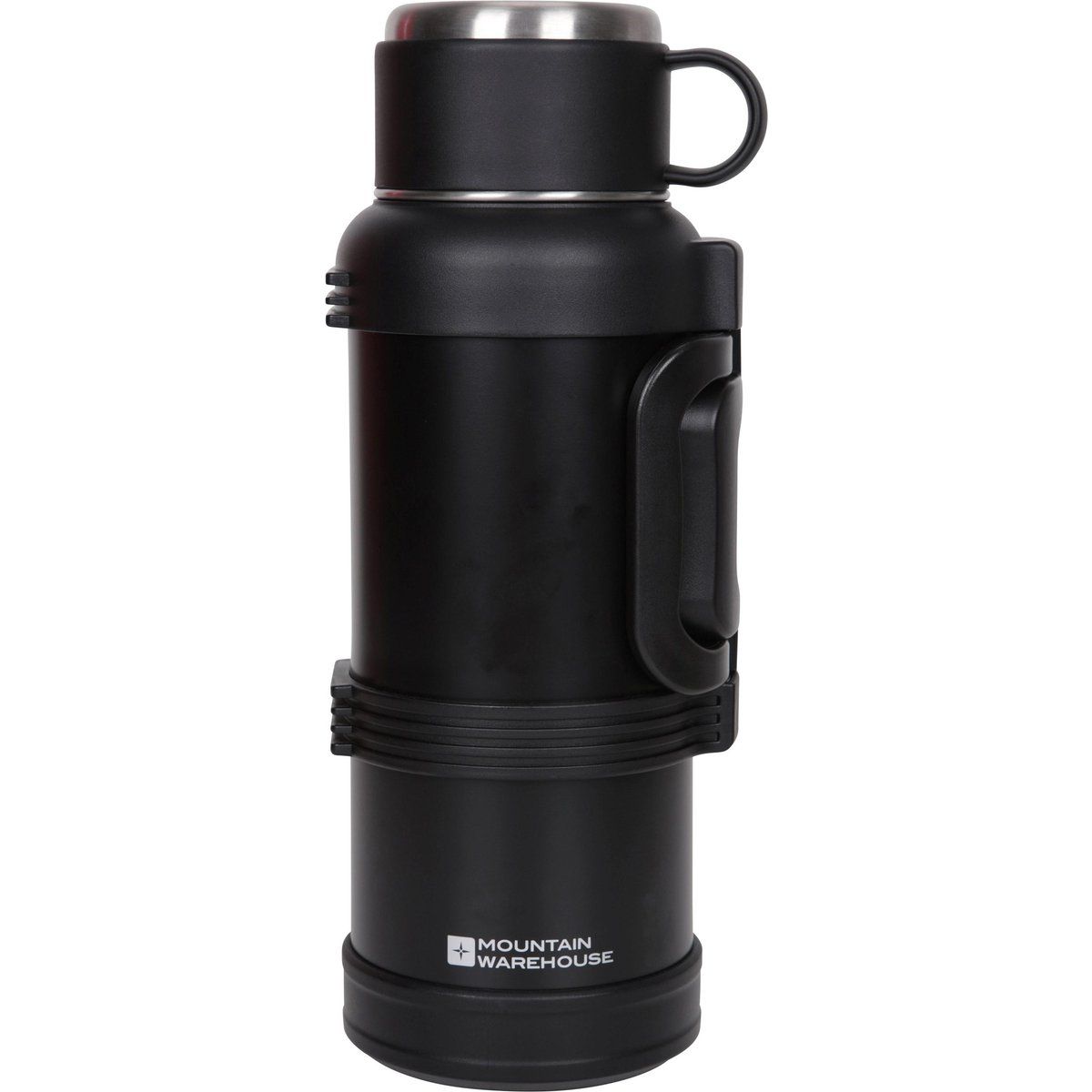 Mountain Warehouse - "Camping" Flasche und Tasse Set (Schwarz)