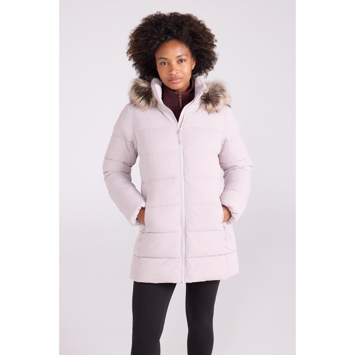 Mountain Warehouse - "Nola" Steppjacke für Damen (Hellbeige)