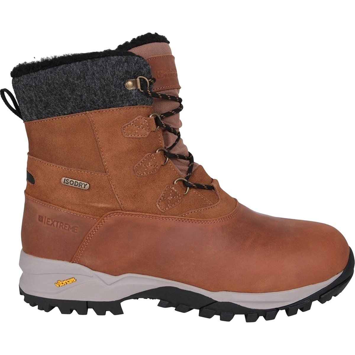 Mountain Warehouse - "Tallin" Schneestiefel für Herren, Leder, Wasserfest (Hellbraun)