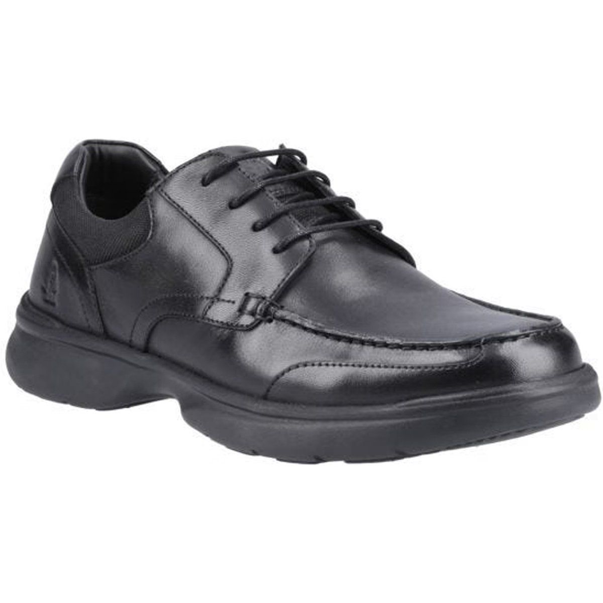 Hush Puppies - "Hugh" Freizeitschuhe für Herren, Leder (Schwarz)