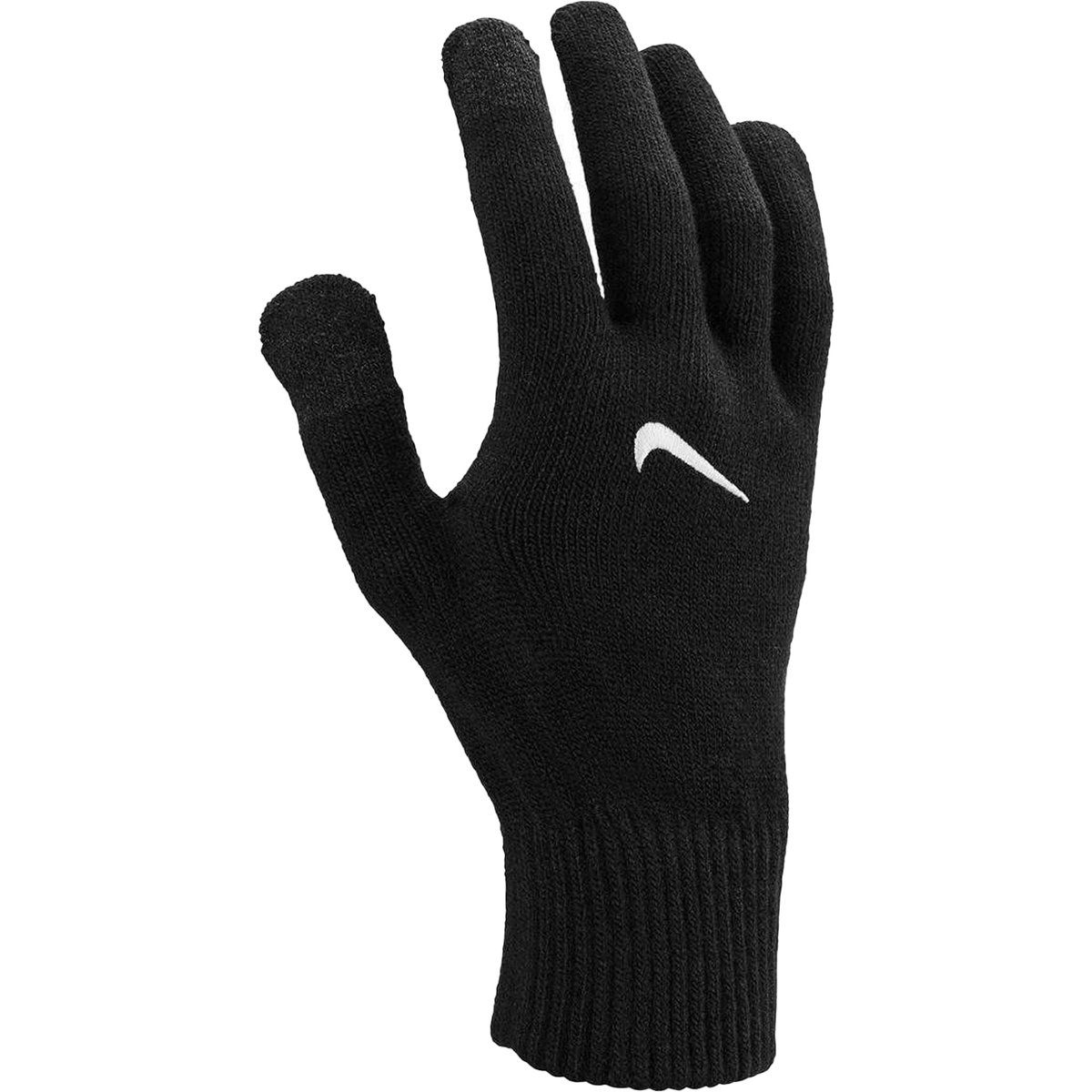 Schwarze Tech-Touchscreen-Winterhandschuhe