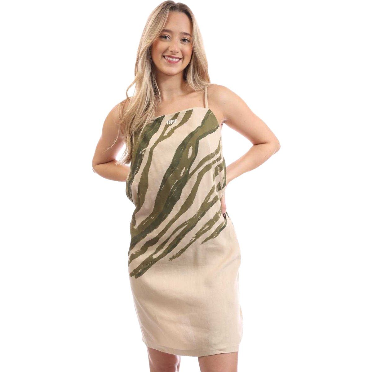 Mini Kleid mit Zebraprint