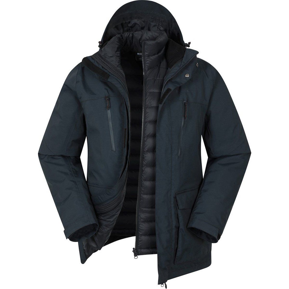 Wasserfester 3-in-1 Outdoor-Parka