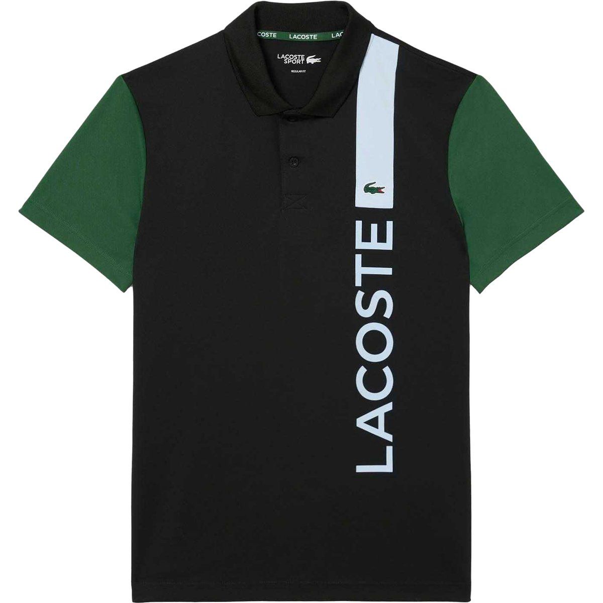 Herren Color Block Piqué Polo Shirt