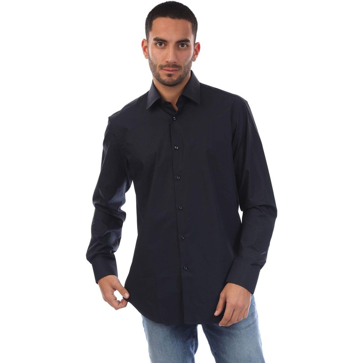 Herren Stretch Hemd mit regulärer Passform