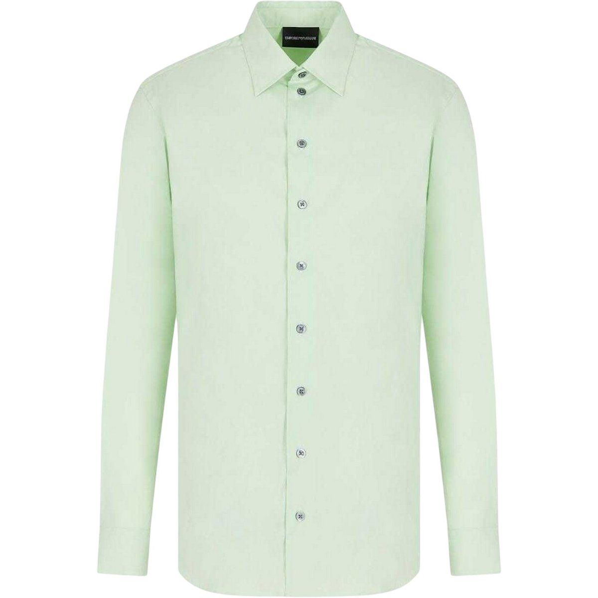 Herren Langarm Button-Up Hemd