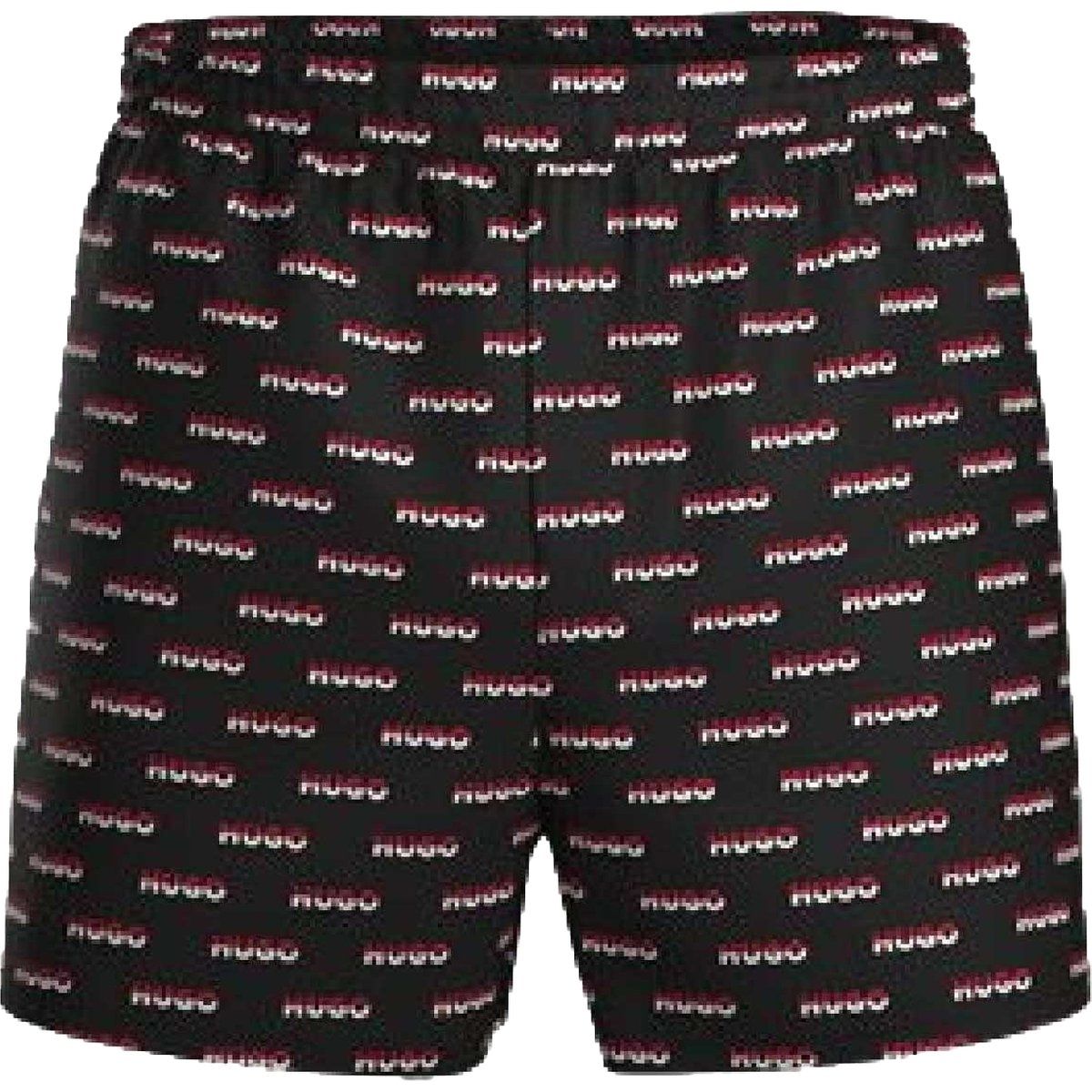 Herren Loungeshorts mit Logo-Print
