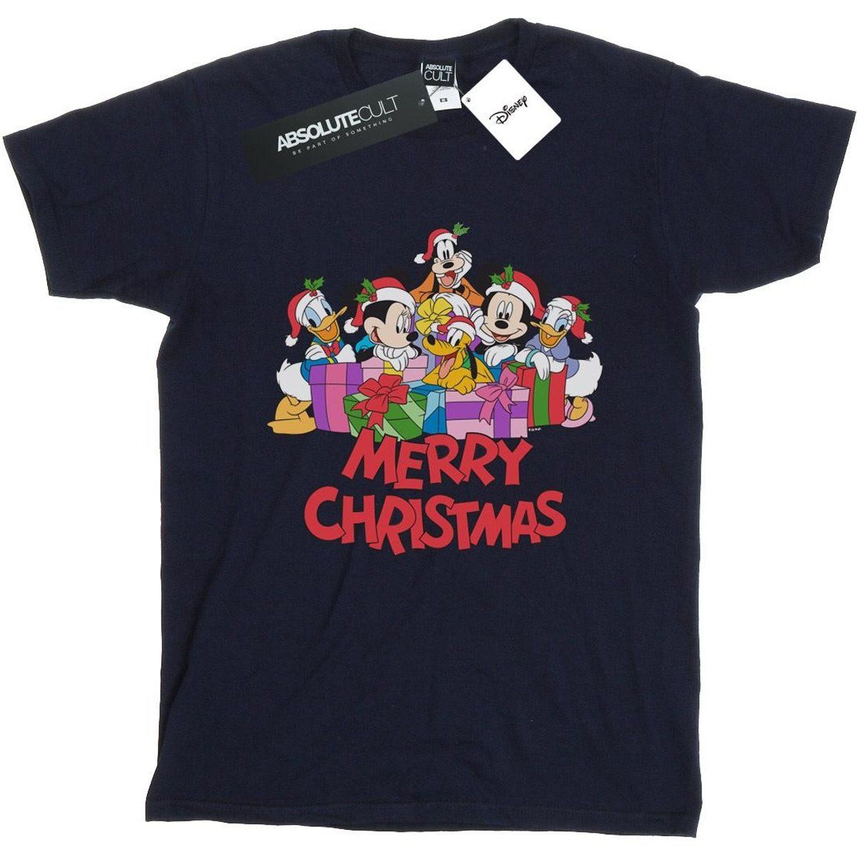 Disney - "Mickey Mouse and Friends" T-Shirt für Damen (Marineblau)