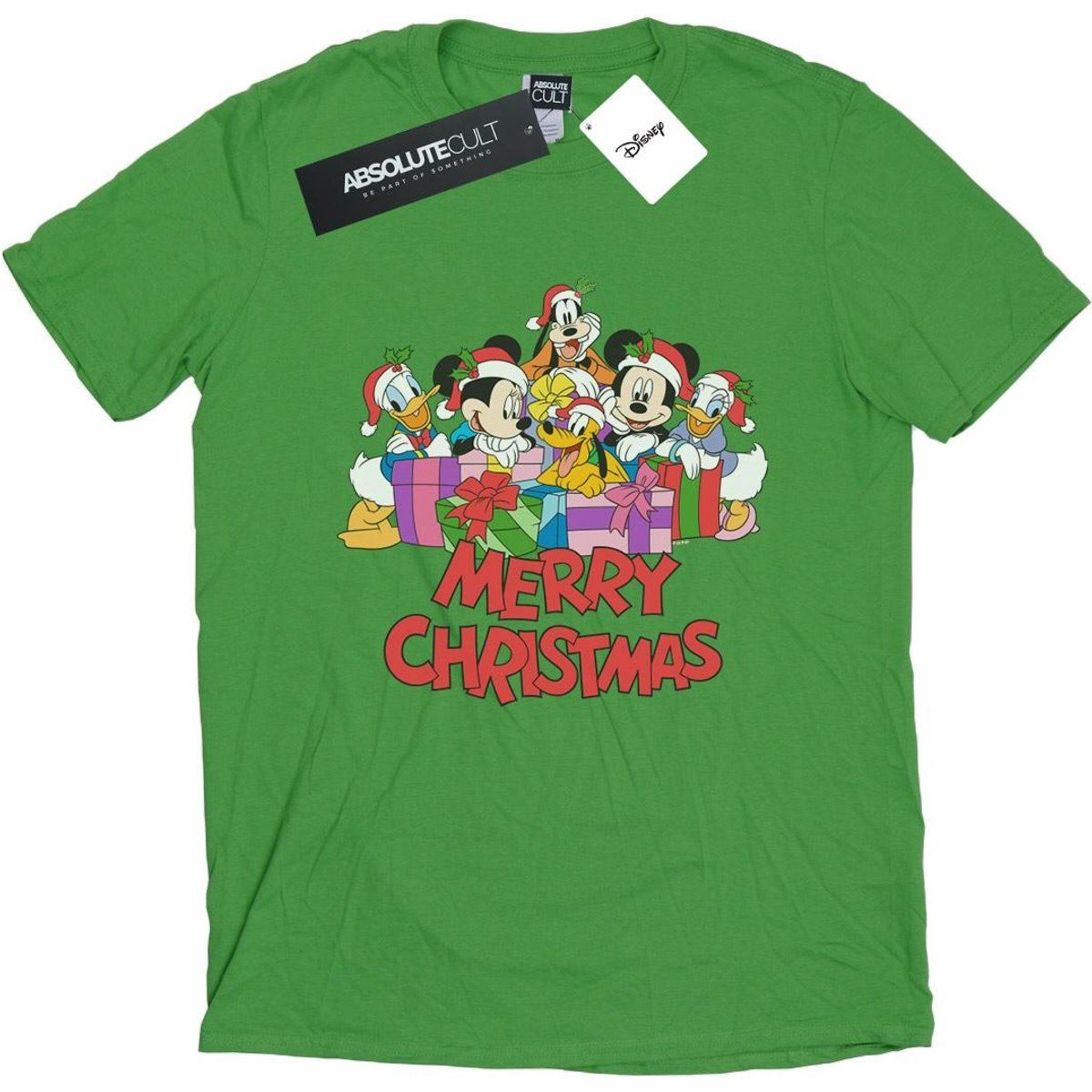 Disney - "Mickey Mouse and Friends" T-Shirt für Damen (Irisch-Grün)