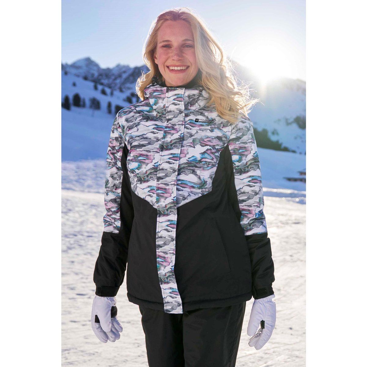 Mountain Warehouse - "Dawn II" Skijacke für Damen (Grau)