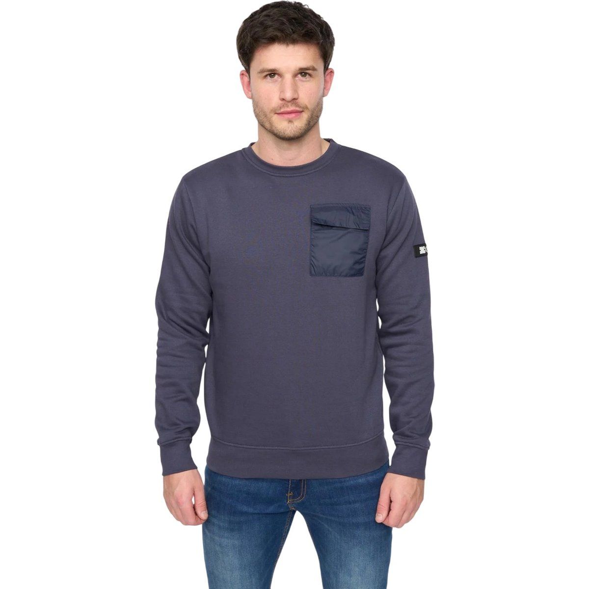Duck and Cover - "Trentforth" Sweatshirt Rundhalsausschnitt für Herren (Dunkel-Marineblau)