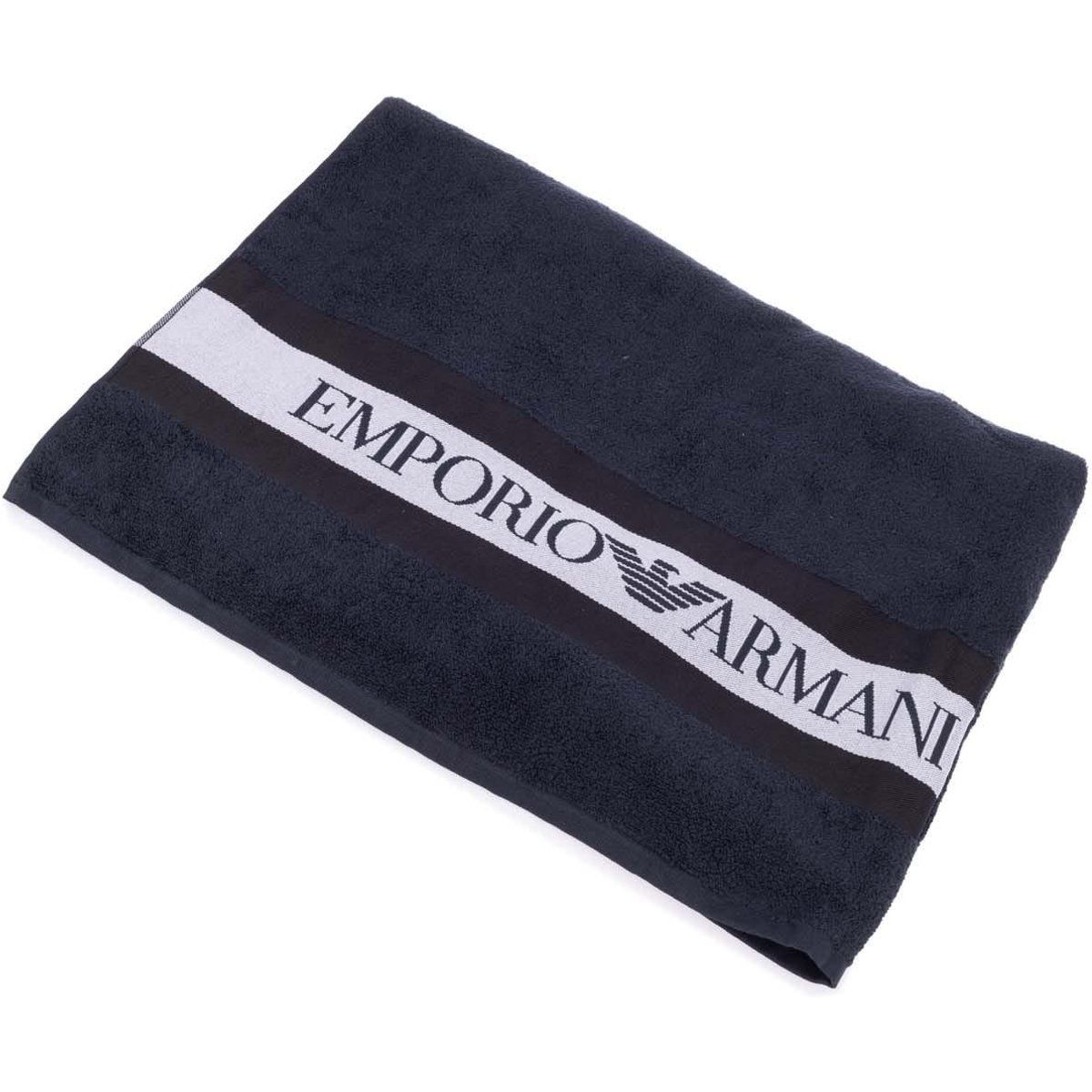 Emporio Armani Logo Webstrandtuch