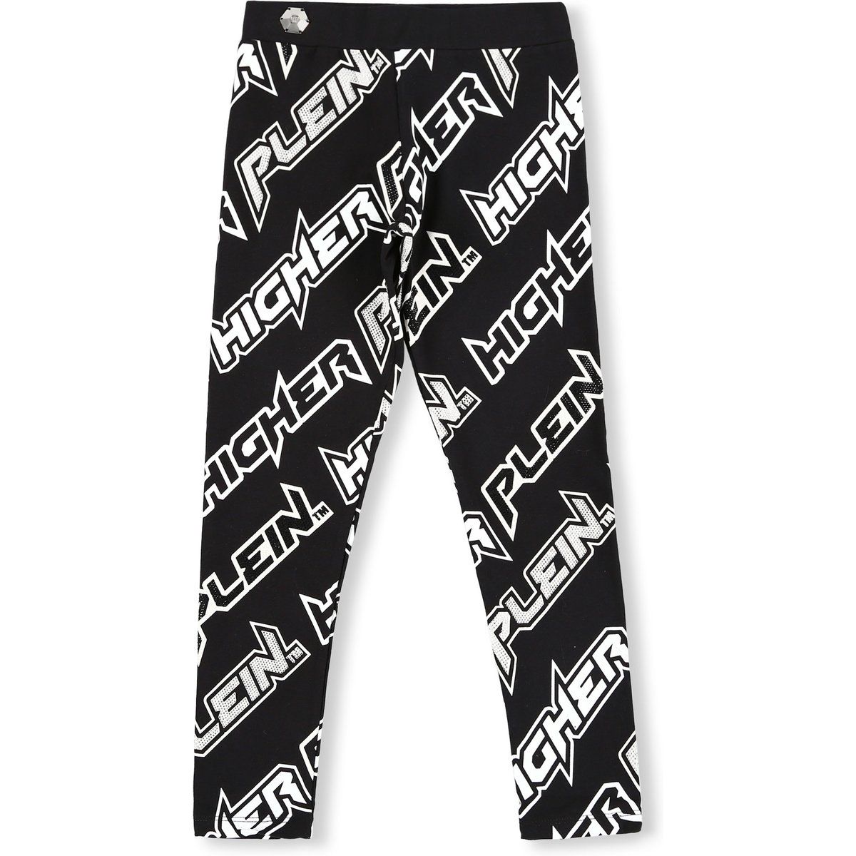 Bedruckte Jogginghose aus Baumwollfleece