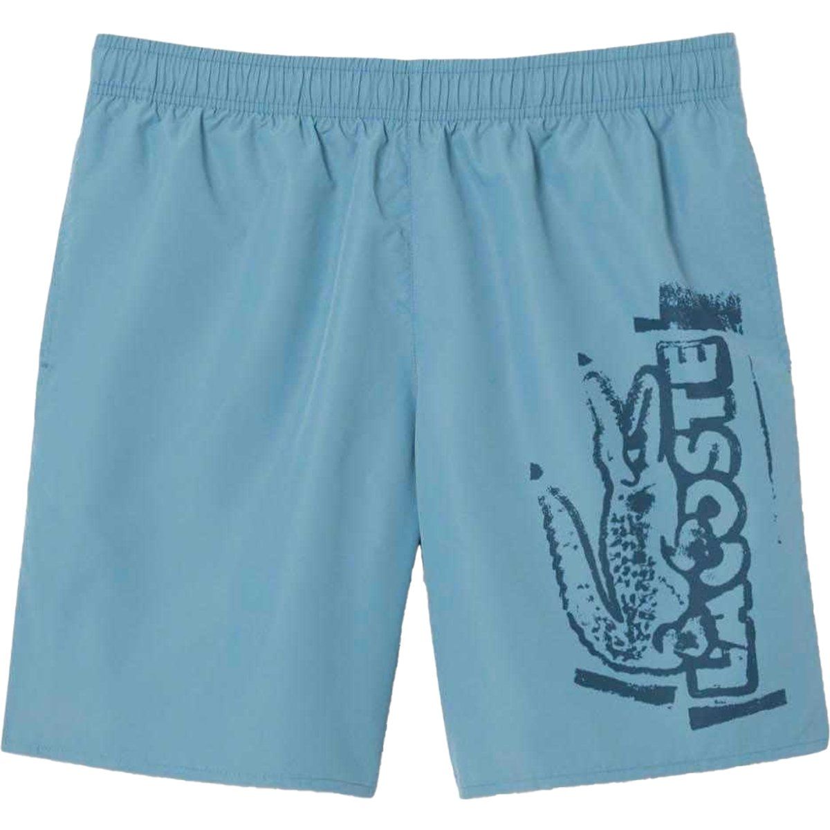 Herren Badeshorts mit Grafiklogo