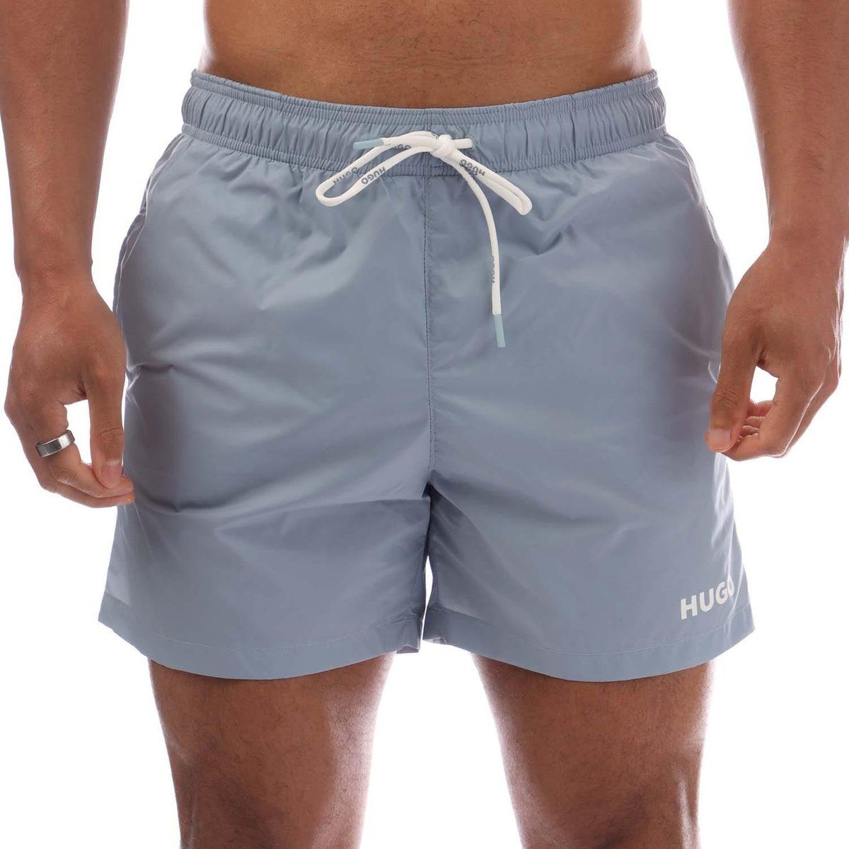 Herren Badeshorts mit Kordelzug