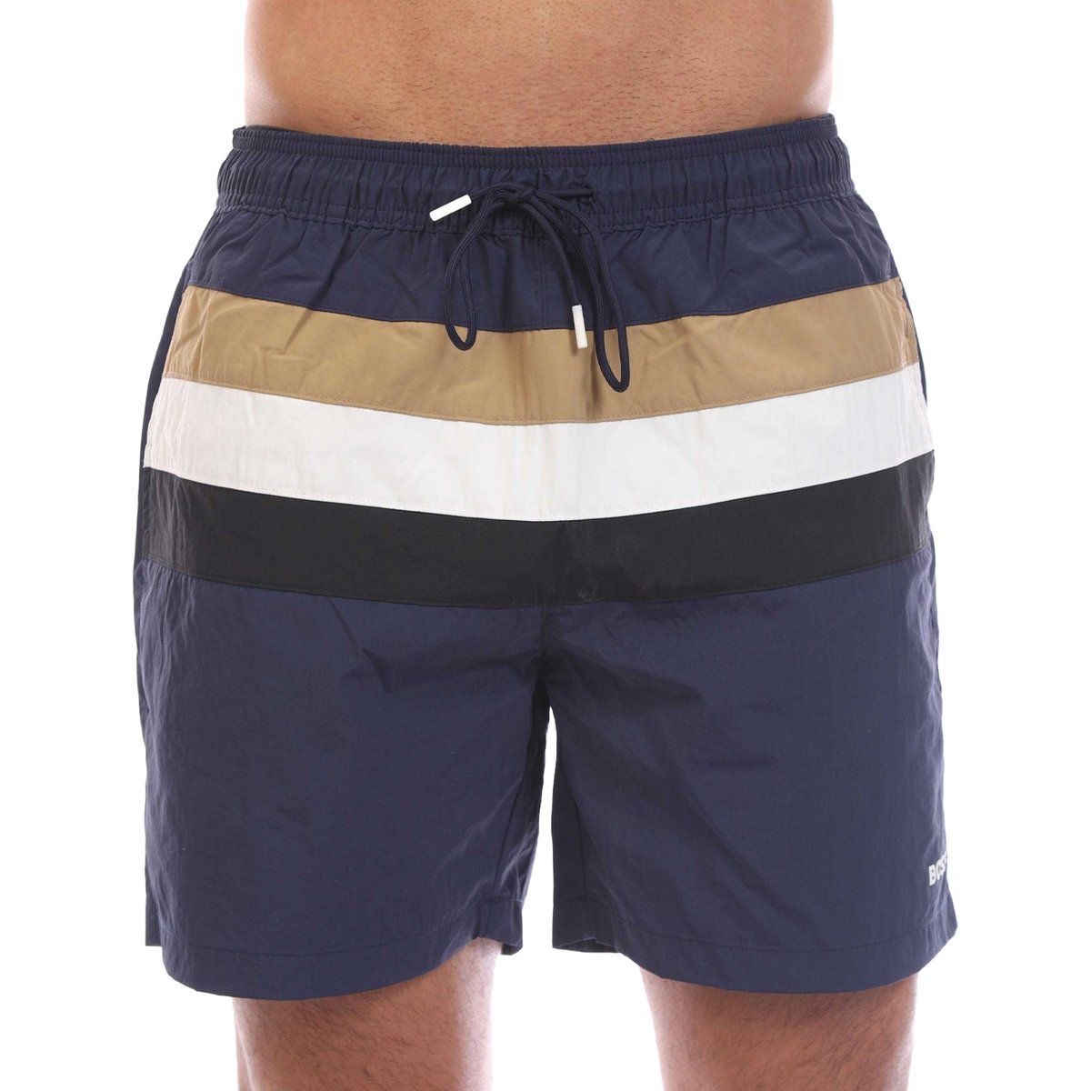 Herren Badeshorts mit Streifen