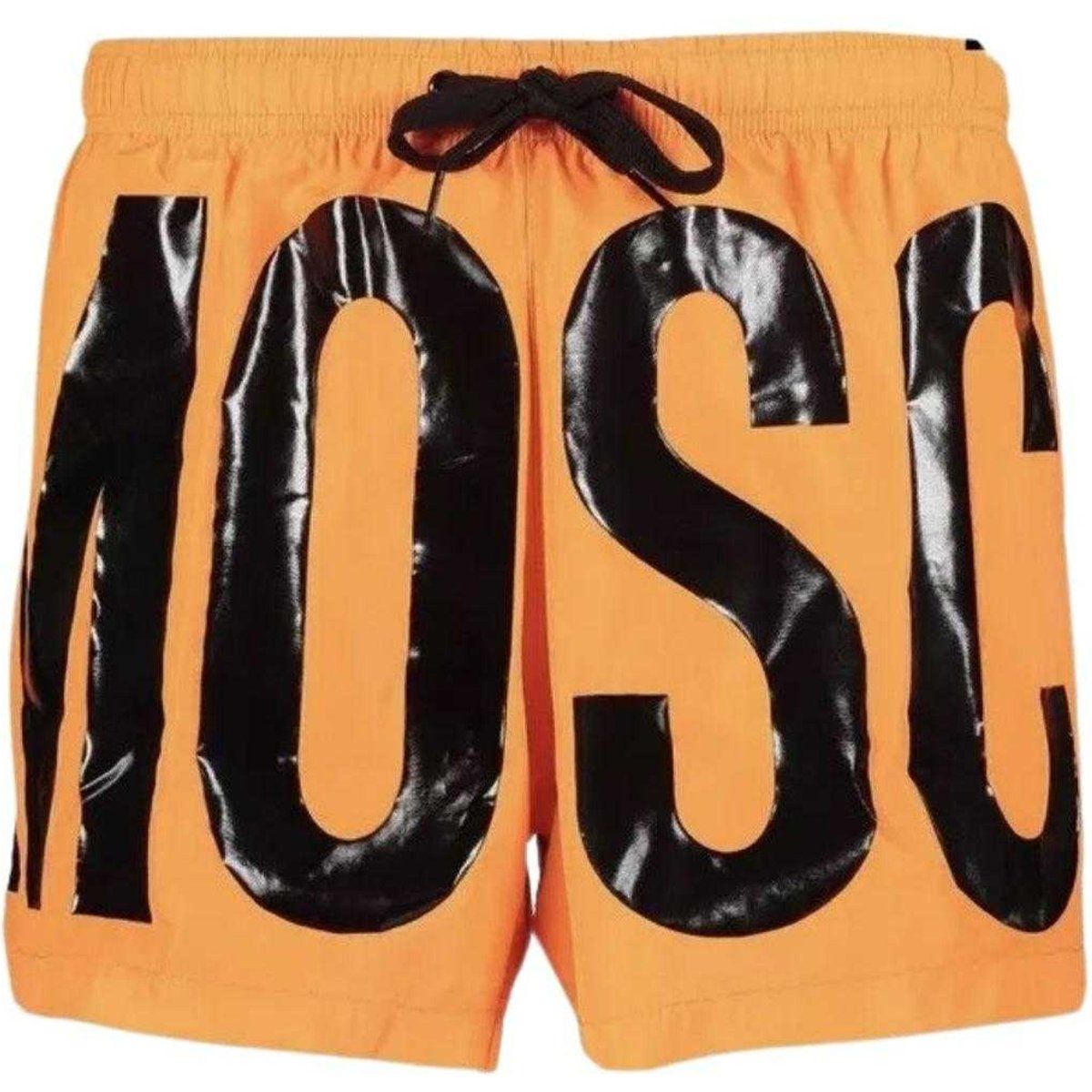 Moschino Badeshorts mit Logo-Print