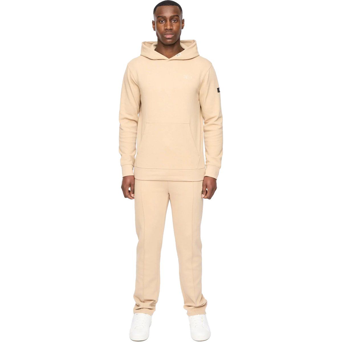 Duck and Cover - "Hannings" Hoodie und Hose für Herren (Steinfarben)