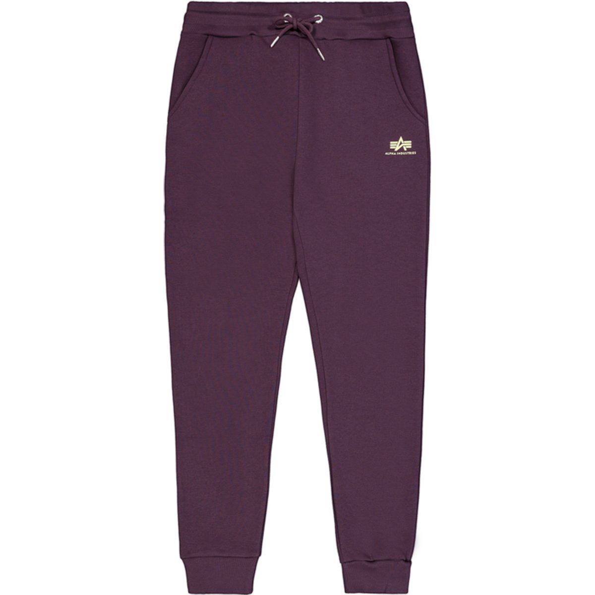 Lässige Fleece-Jogginghose mit kleinem Logo