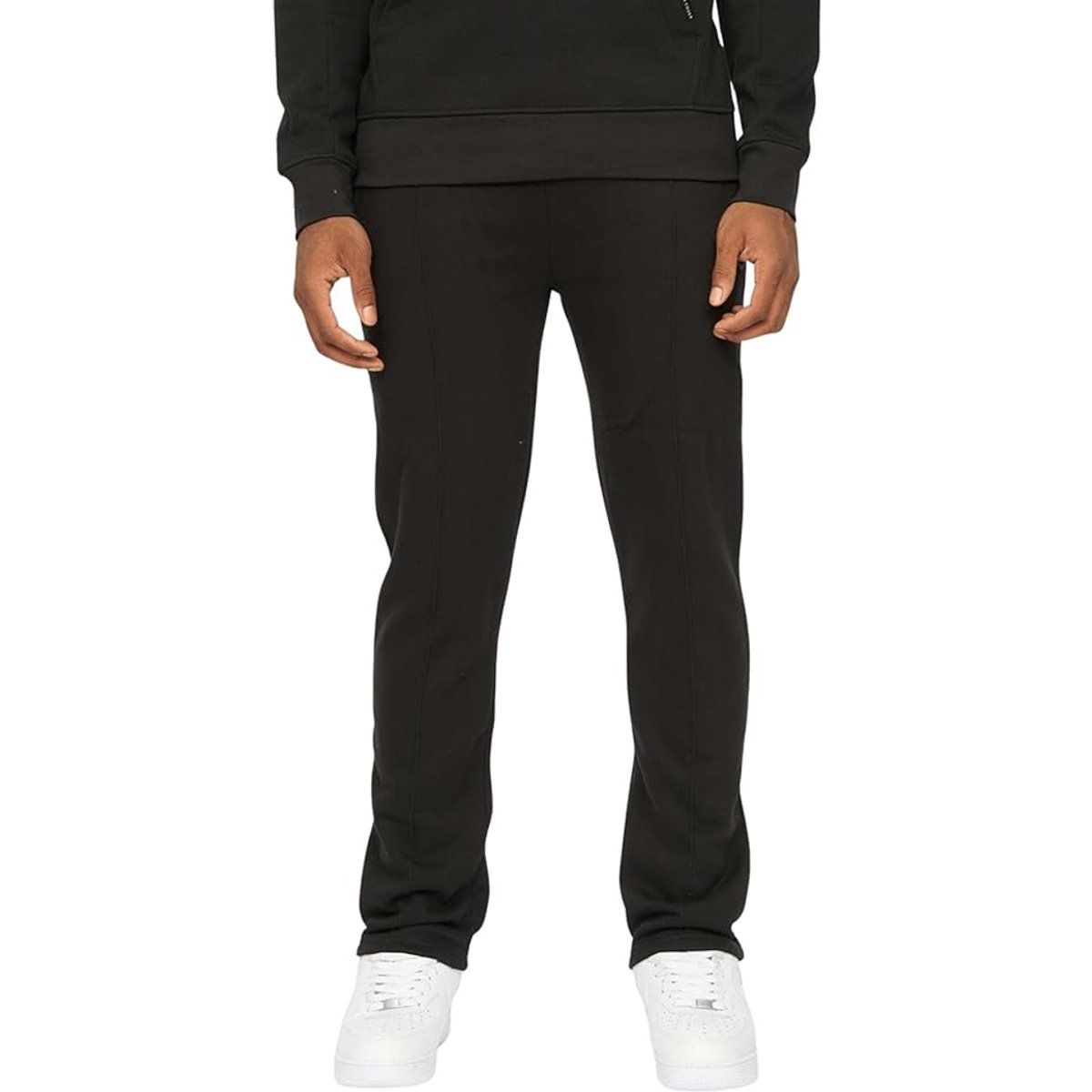 Gerade geschnittene Jogginghose mit Fleece
