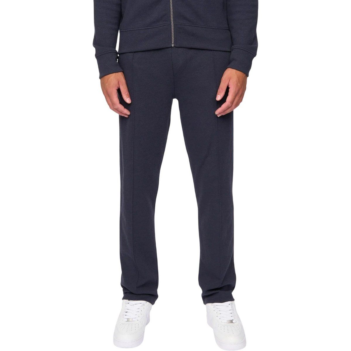 Gerade Jersey-Freizeithose für Herren