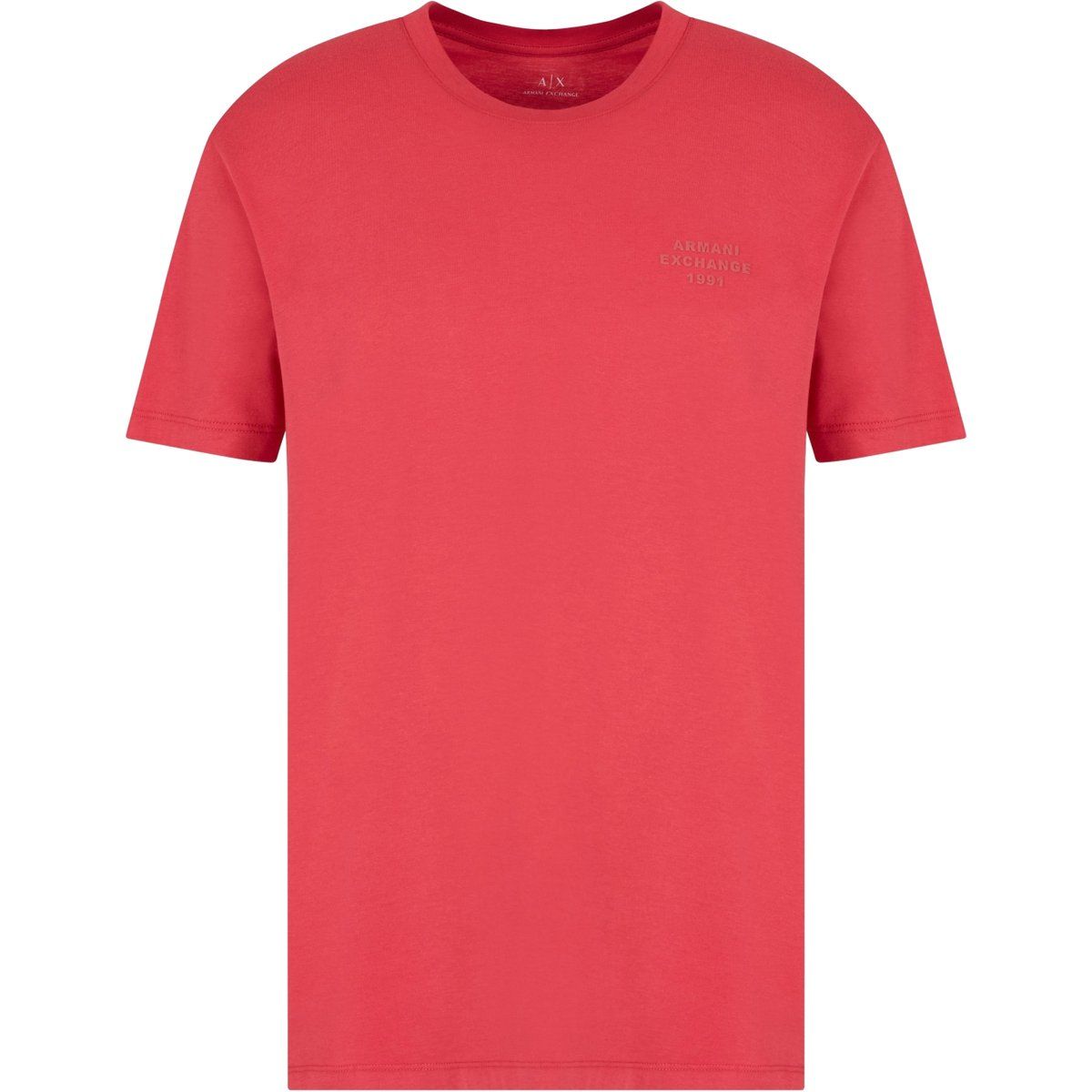 Klassisches Herren T-Shirt mit Logo-Rundhalsausschnitt
