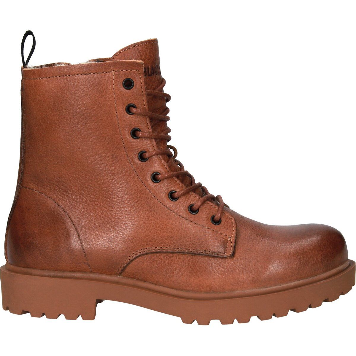 Damen Schnür-Lederstiefelette