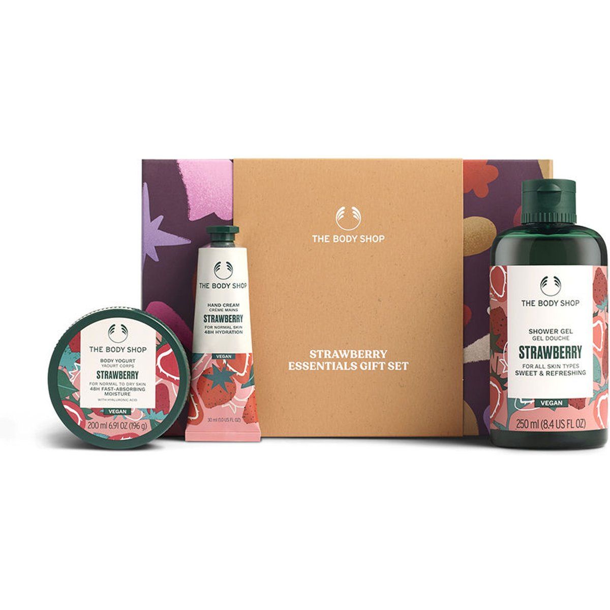 Erdbeer Beauty Geschenkset