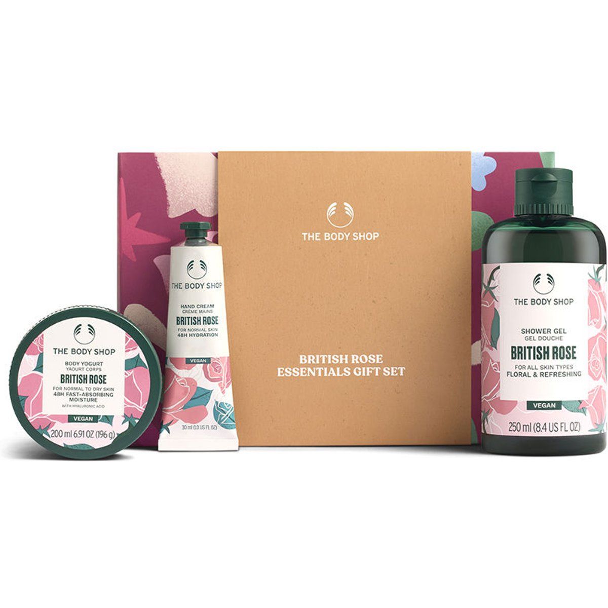 British Rose Essentials Geschenkset